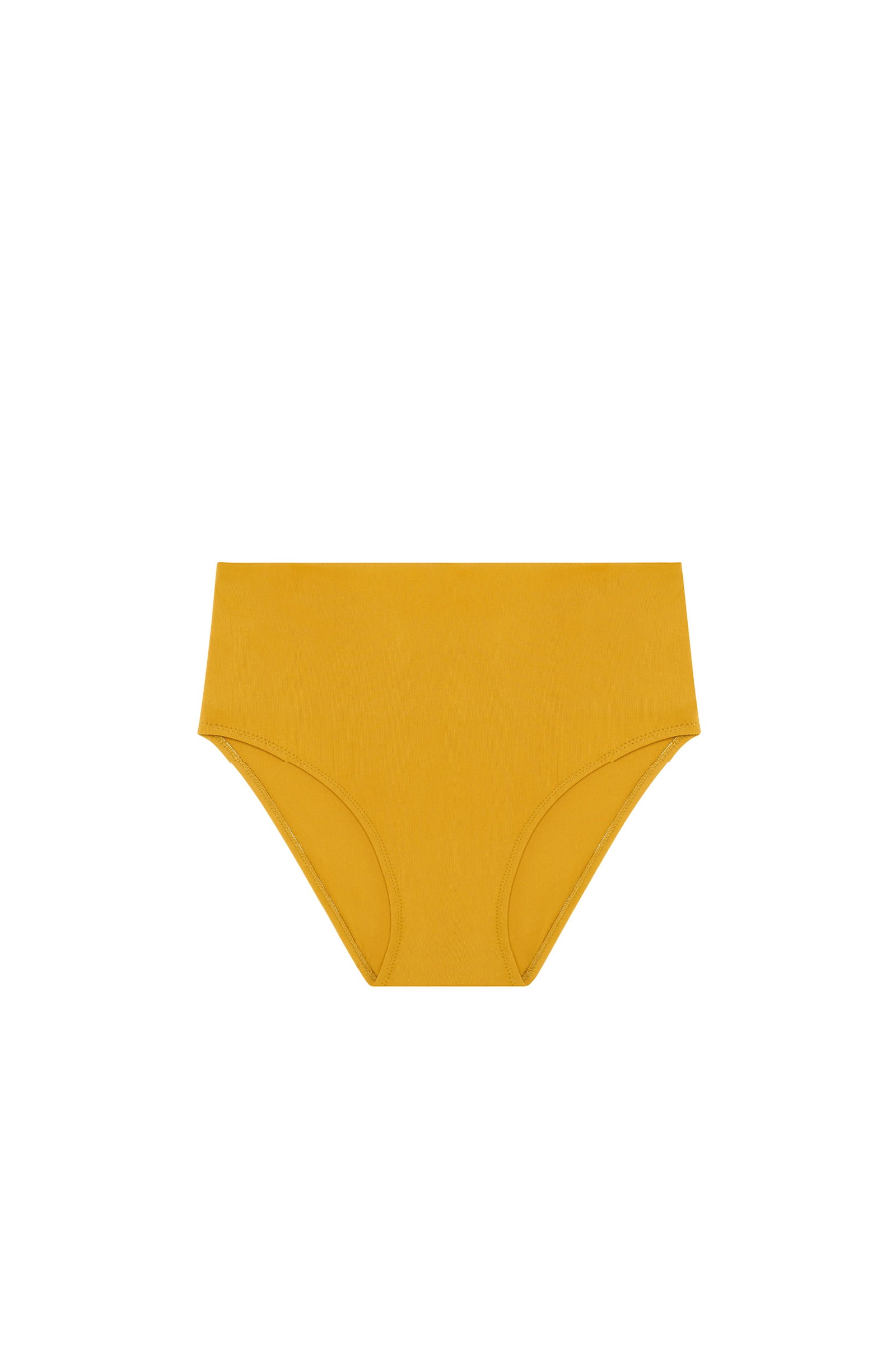 Tobago high waist bikini bottoms - Ochre