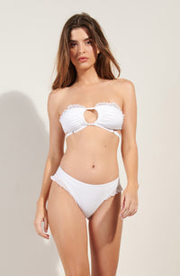 Blanc Maillot 2 pieces - Blanc