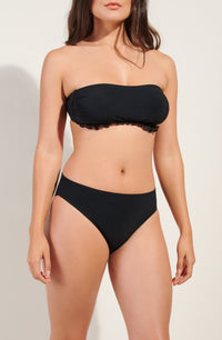 Haut de bikini bandeau Valli - Noir