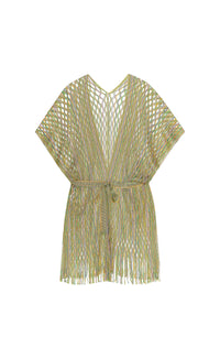 Kimono Velia ceinturé - Multicolore