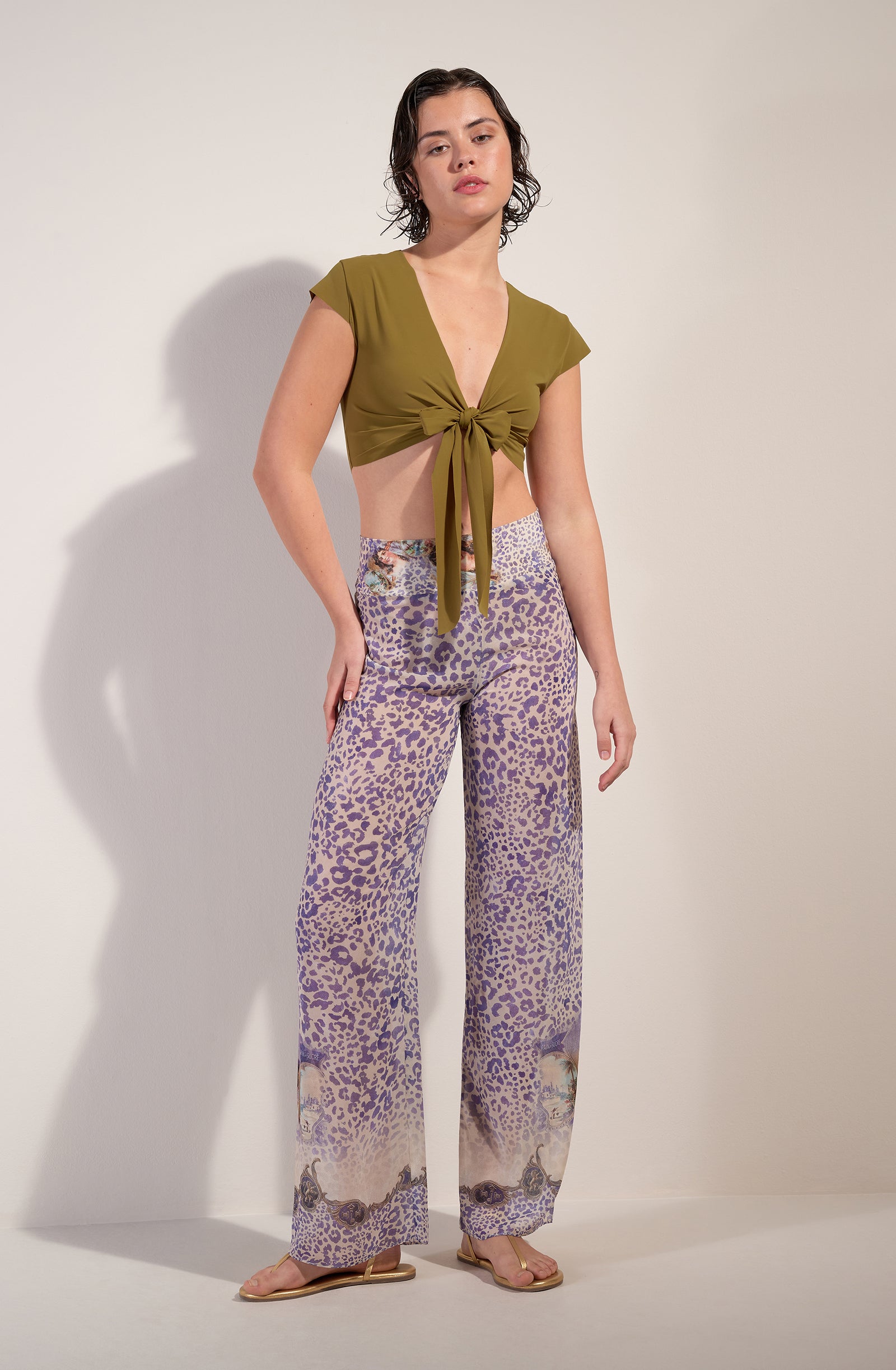 Pantalon large Assia - Unique
