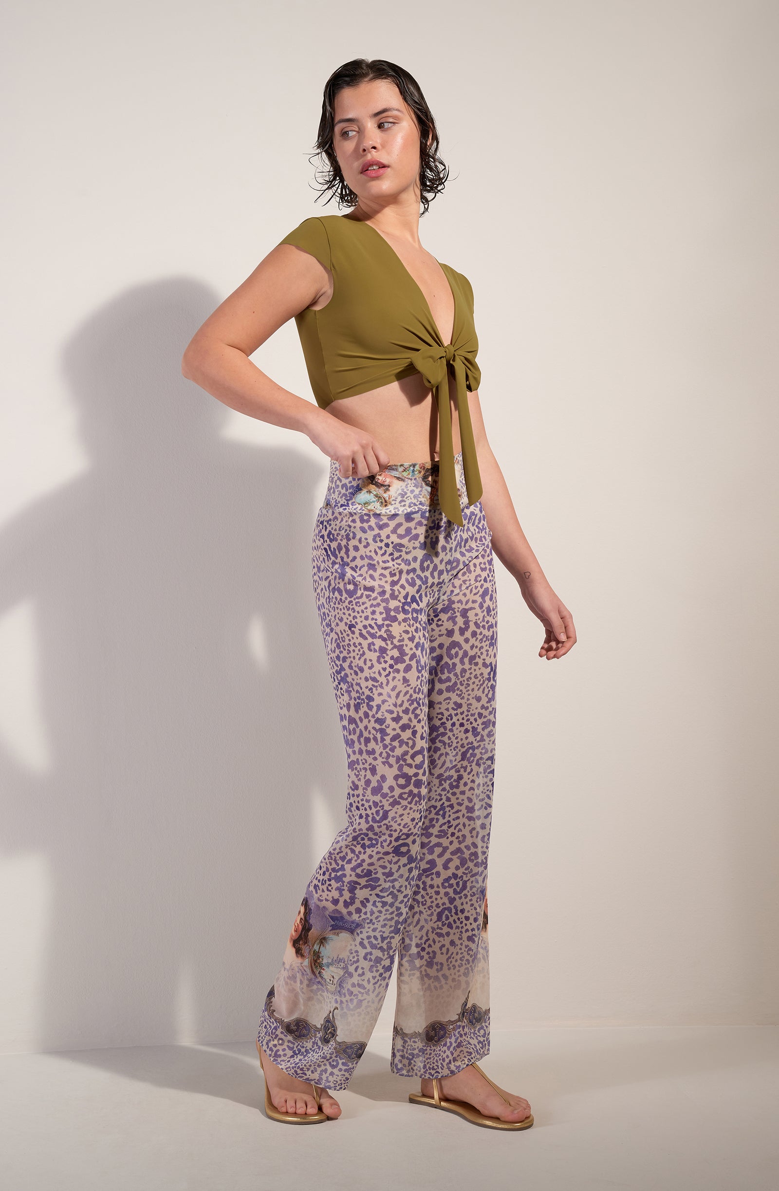 Pantalon large Assia - Unique