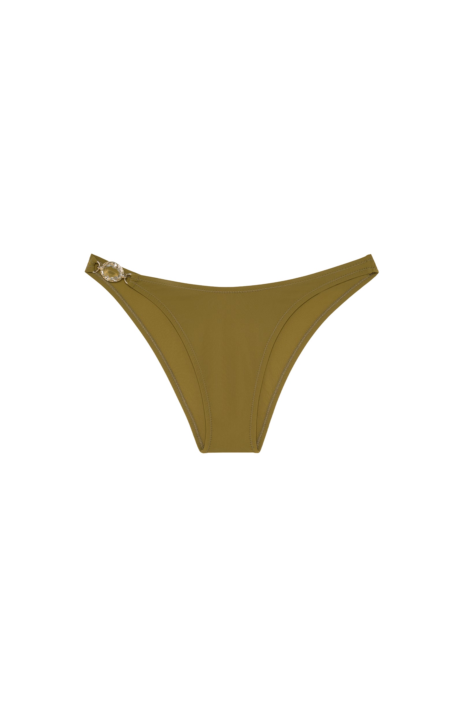 Bas de bikini tanga Cassie - Bronze