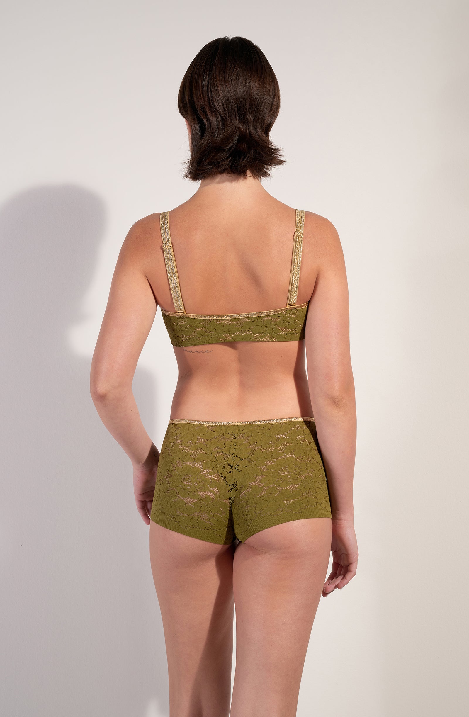 Bronze Shorty Lingerie - Bronze