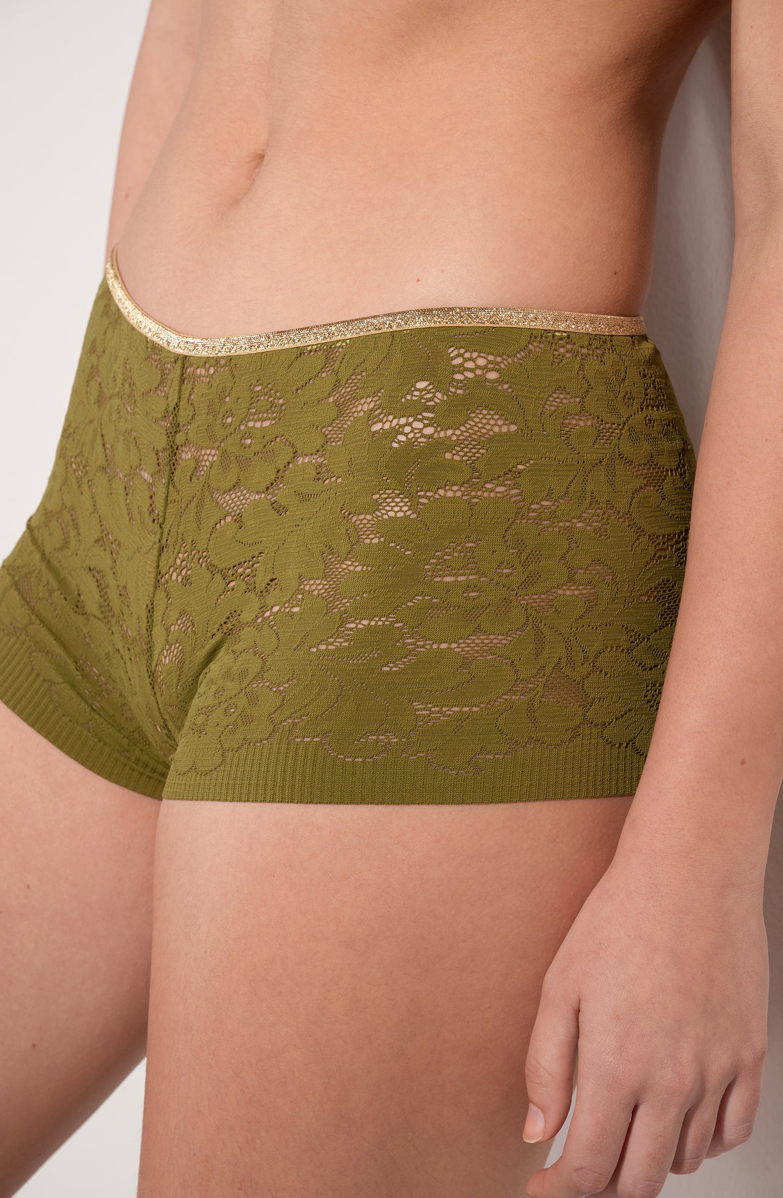 Bronze Shorty Lingerie - Bronze