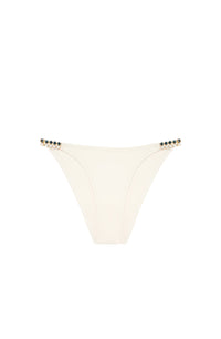Bas de bikini tanga Ilana - Ivoire