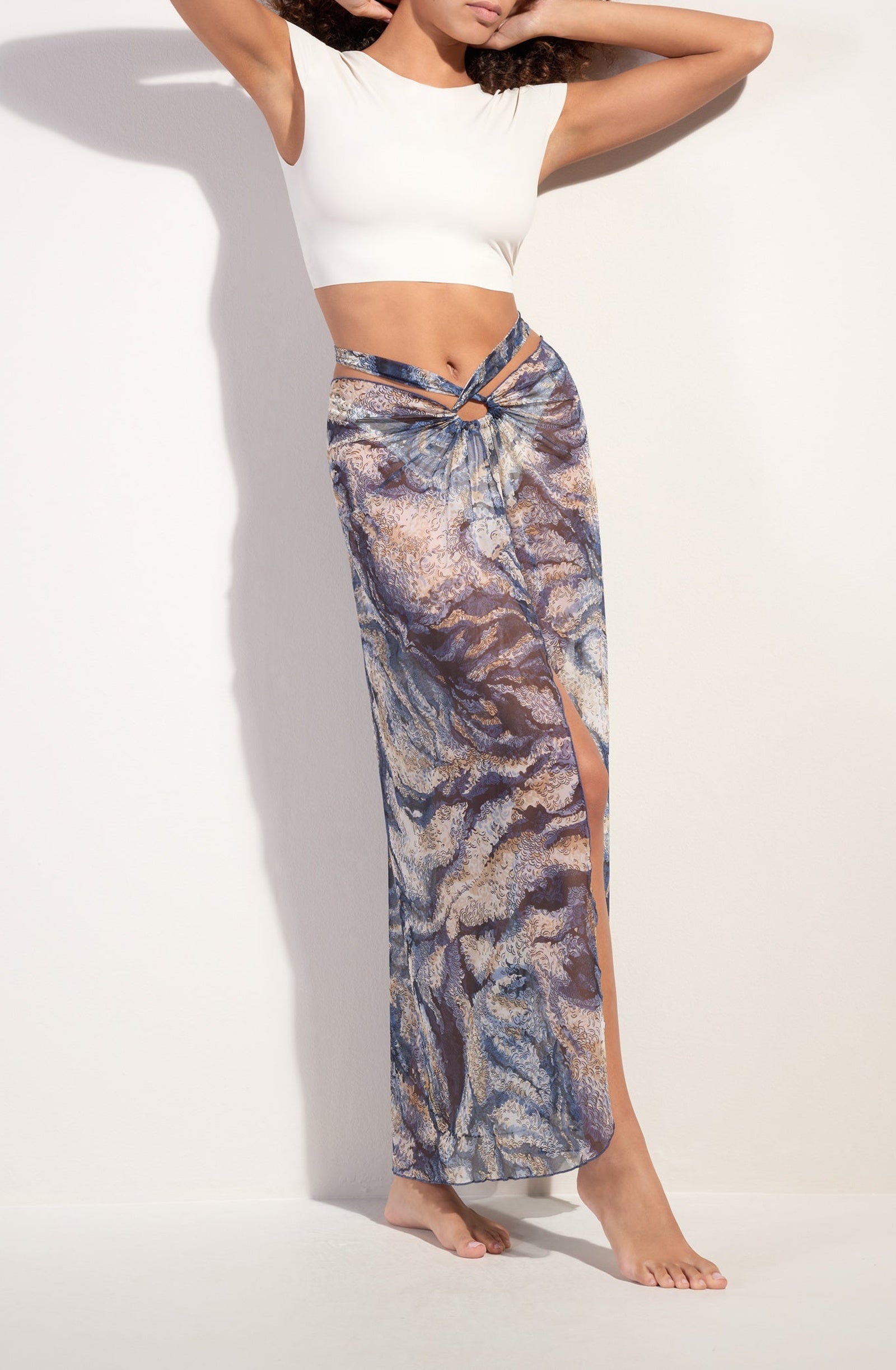 Paréo Joris en tulle - Unique