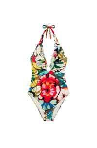Maillot une pièce Leven décolleté - Unique