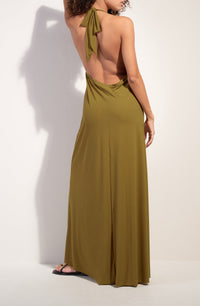 Licie Backless Dress - Bronze