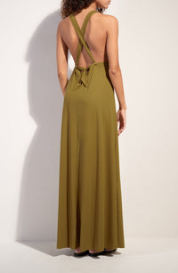 Licie Backless Dress - Bronze