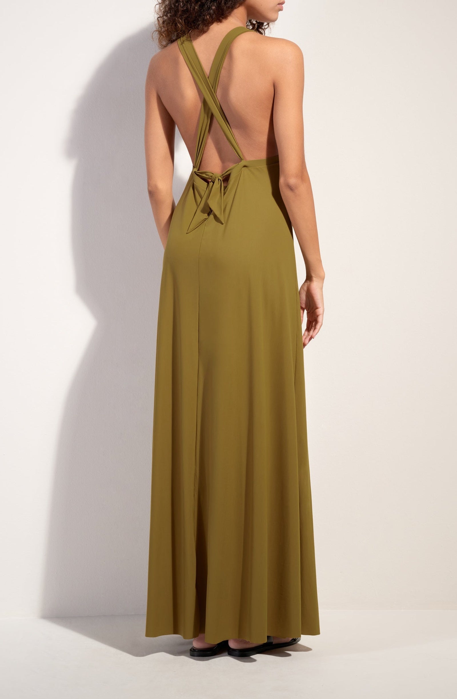 Licie Backless Dress - Bronze
