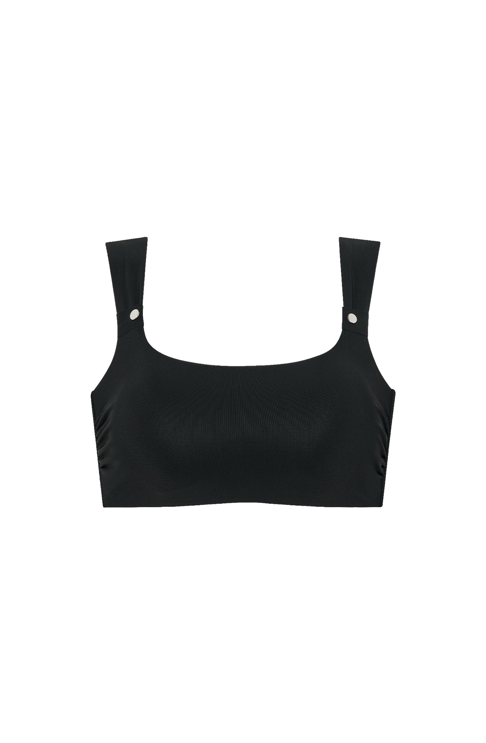 Haut de bikini bandeau Love - Noir
