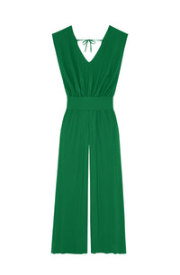 Maissa jumpsuit with pockets - Jade