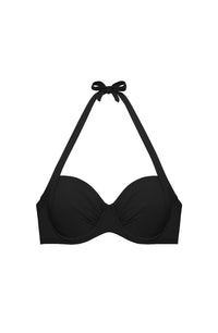 Haut de bikini balconnet Miya - Noir