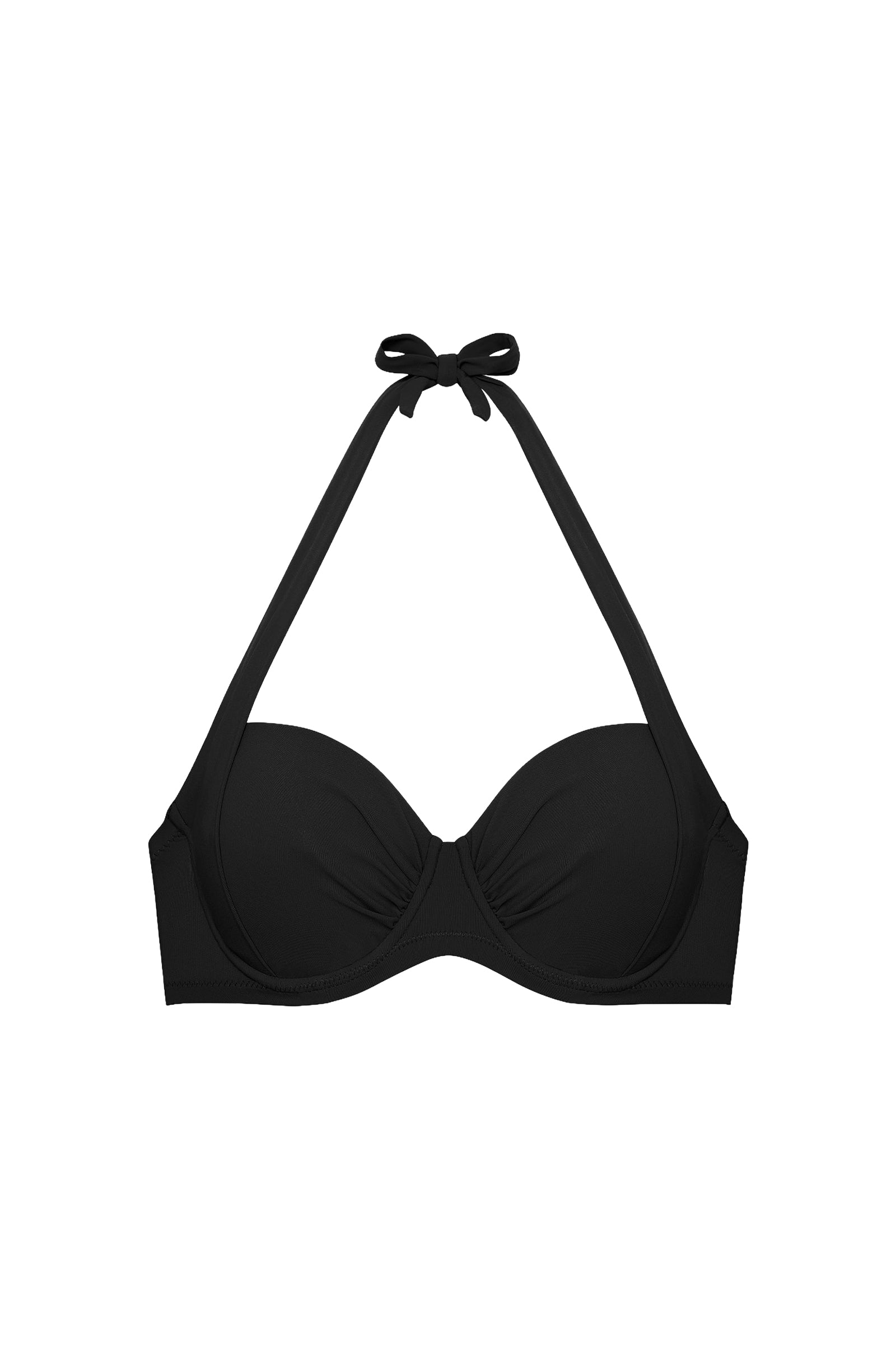 Haut de bikini balconnet Miya - Noir