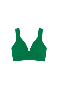 Haut de bikini brassière Naomy décolleté - Jade