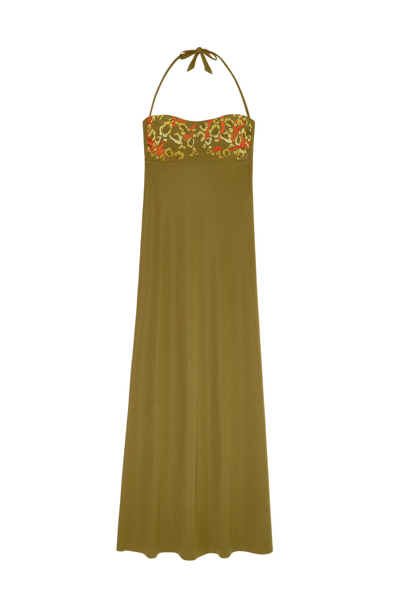 Robe bustier Reine - Bronze
