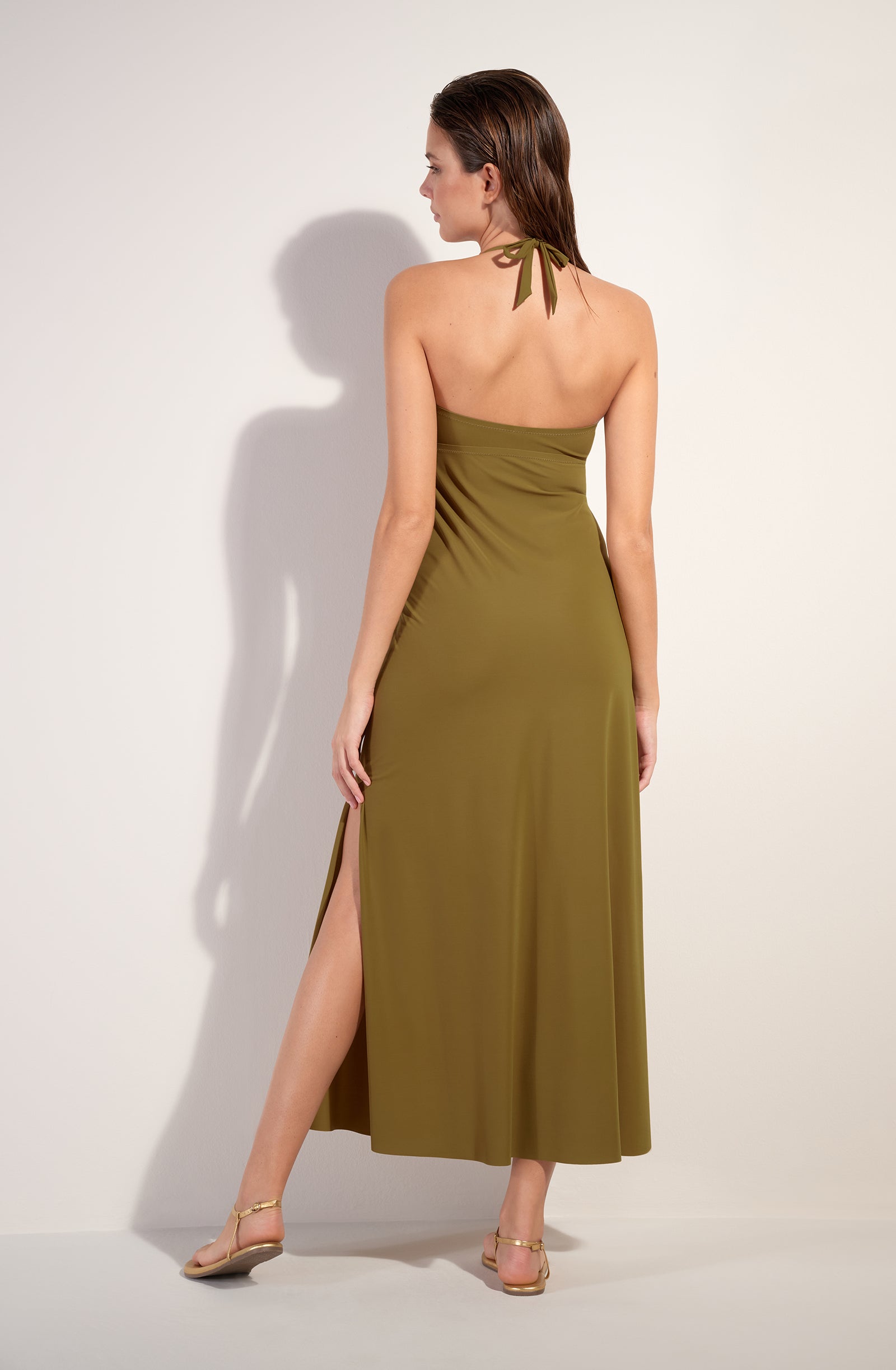 Robe bustier Reine - Bronze