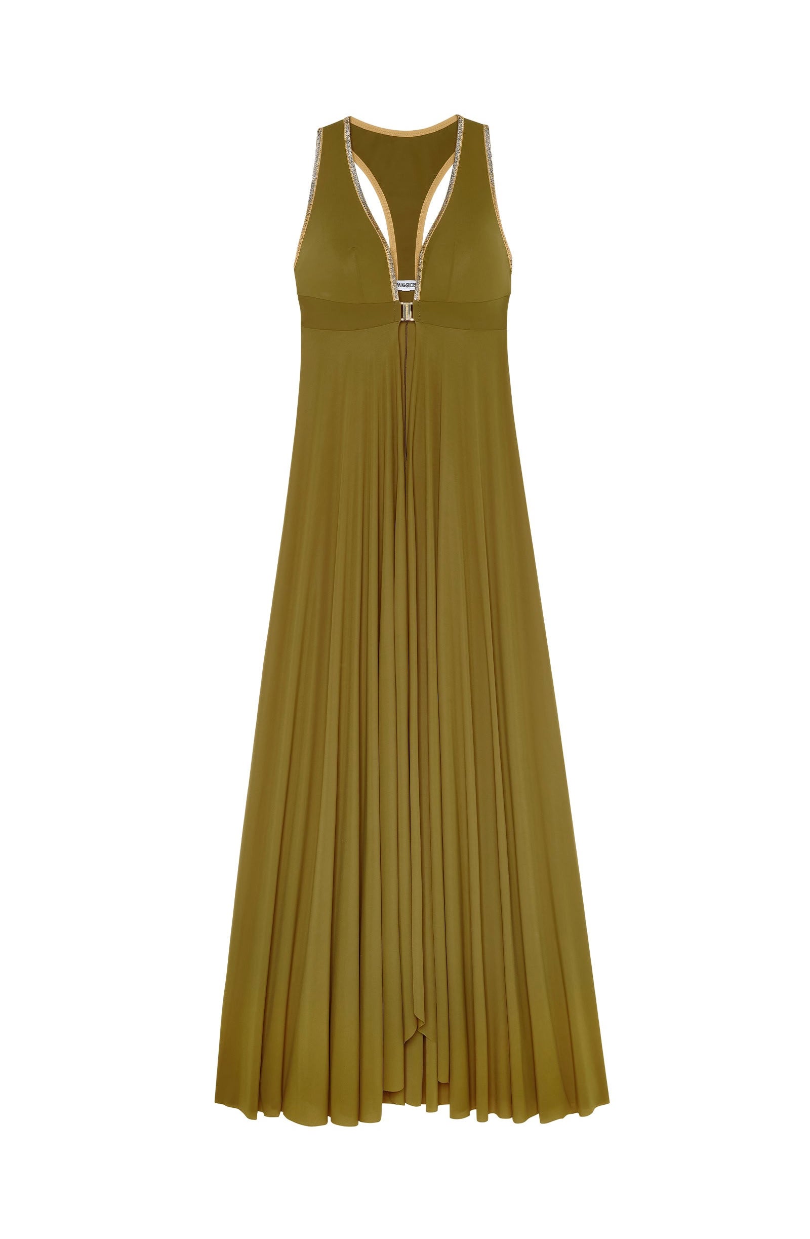 Robe longue Rosane - Bronze