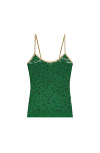 Spencer lace camisole - Jade