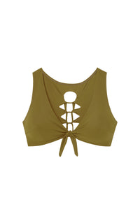 Haut de bikini brassière Tecla - Bronze