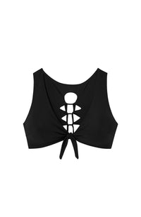 Haut de bikini brassière Tecla - Noir