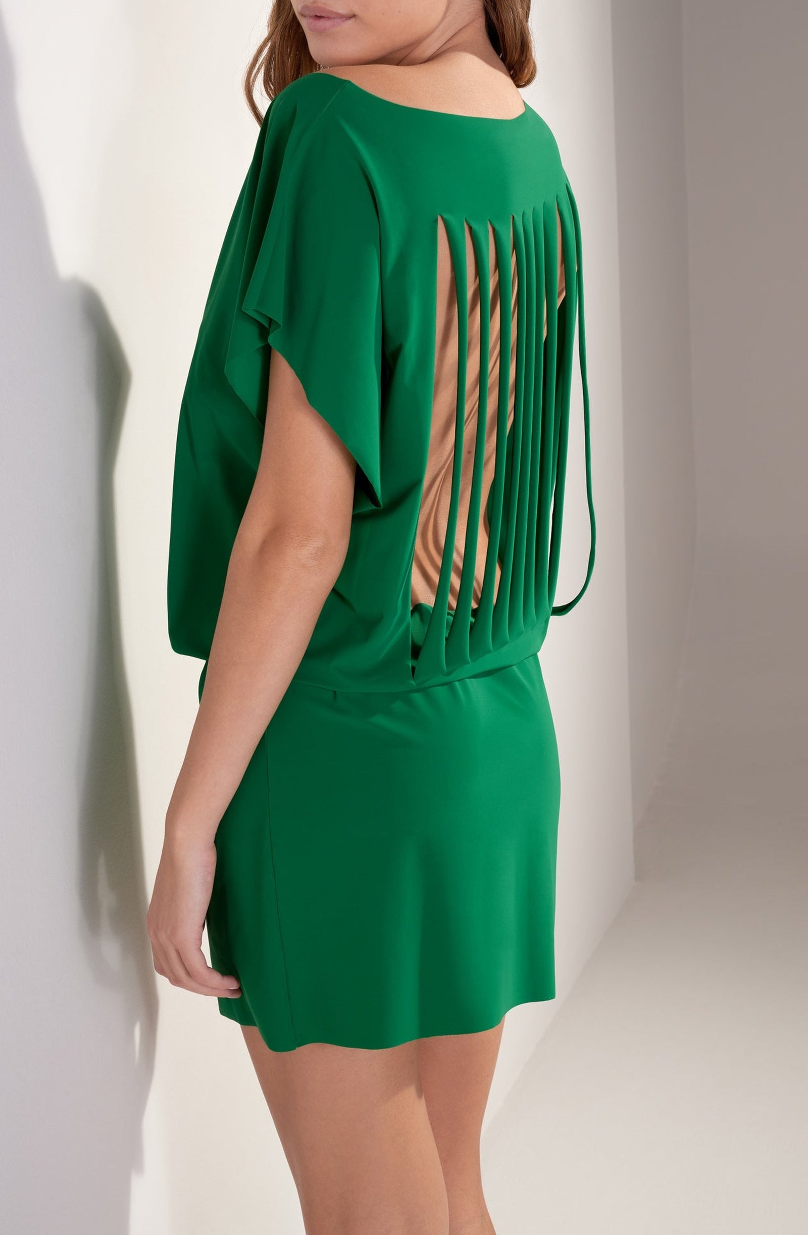 Robe courte et ample Thao - Jade
