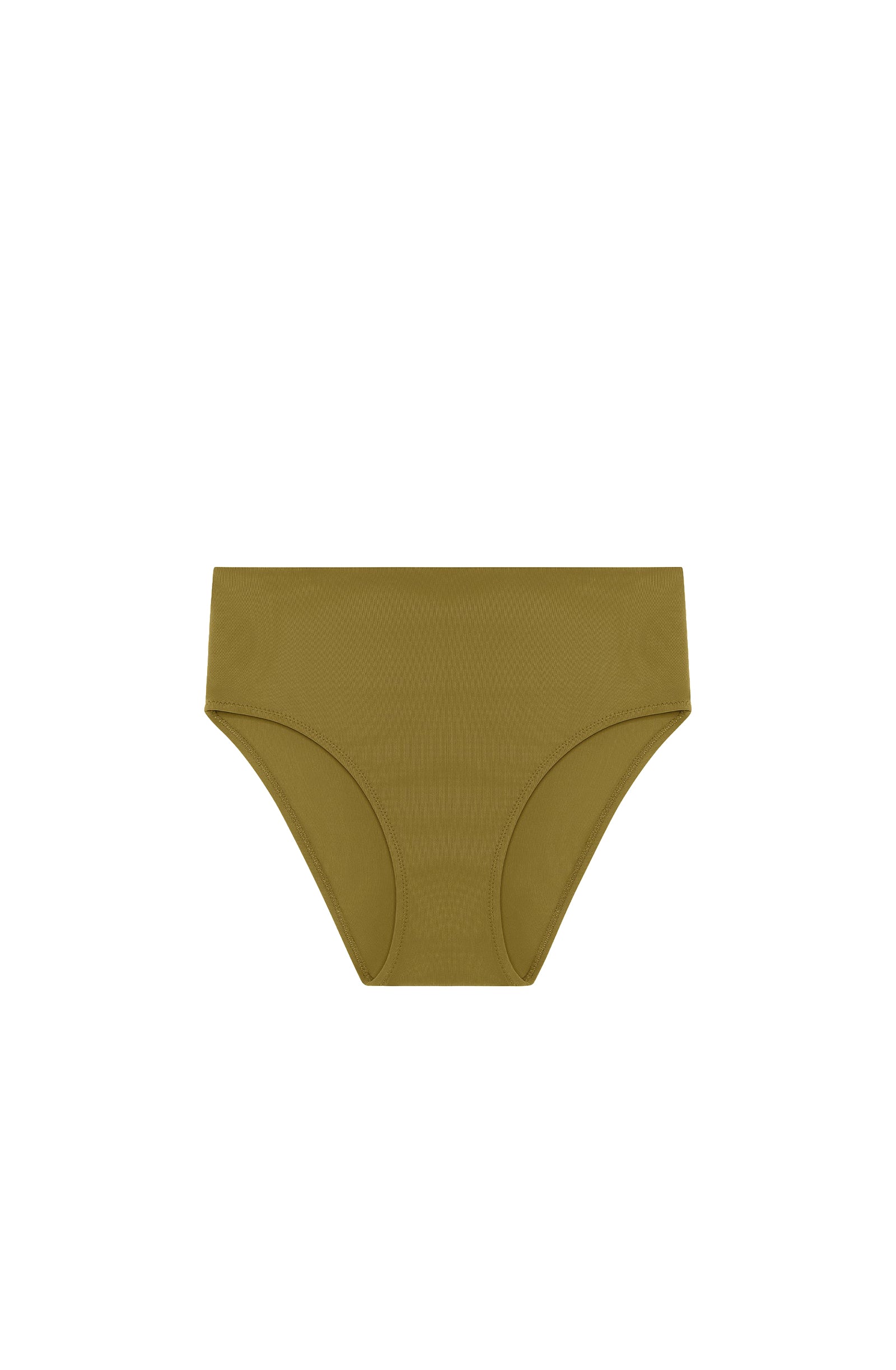 Bas de bikini Tobago taille haute - Bronze