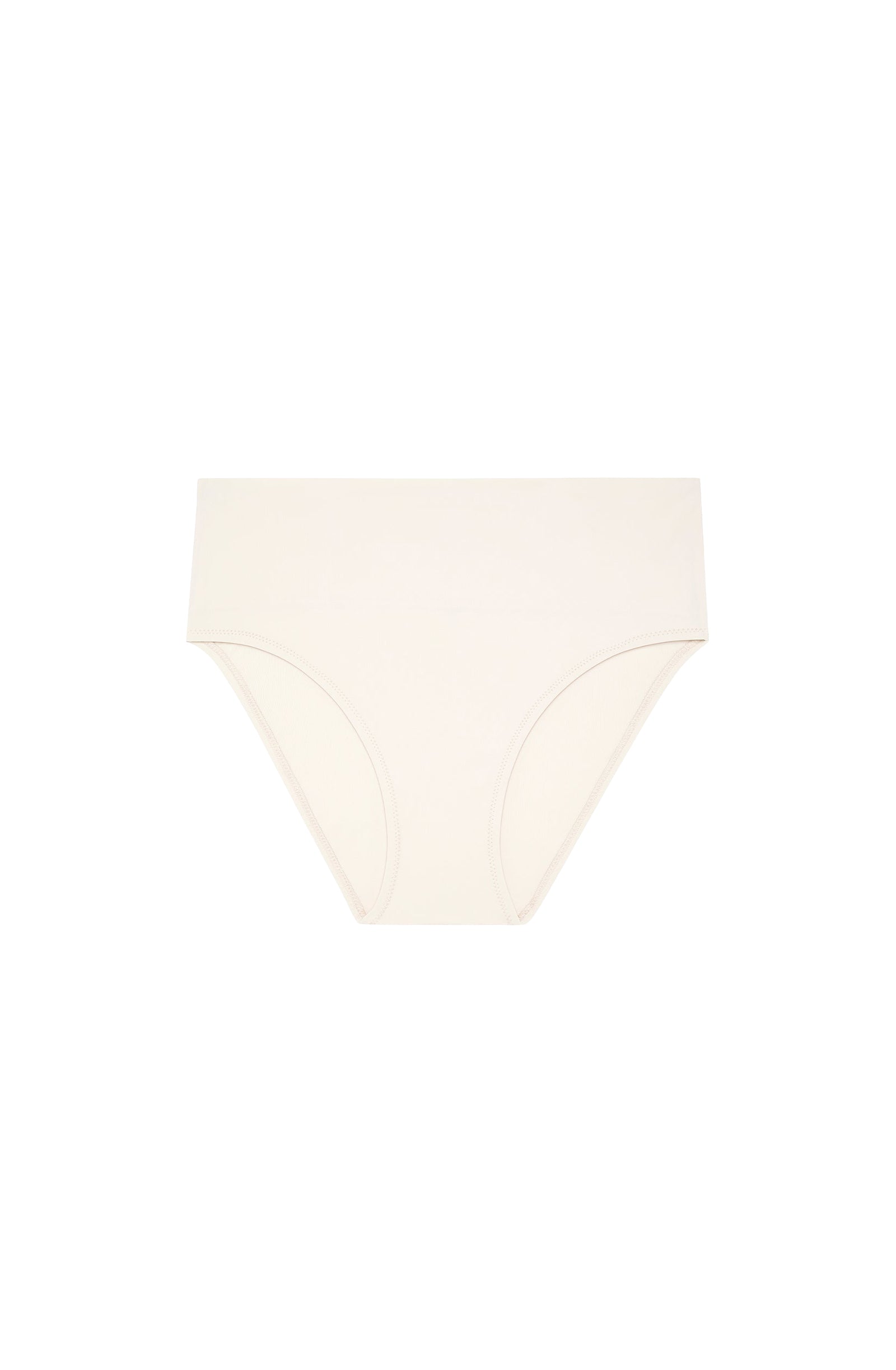 Bas de bikini Tobago taille haute - Ivoire