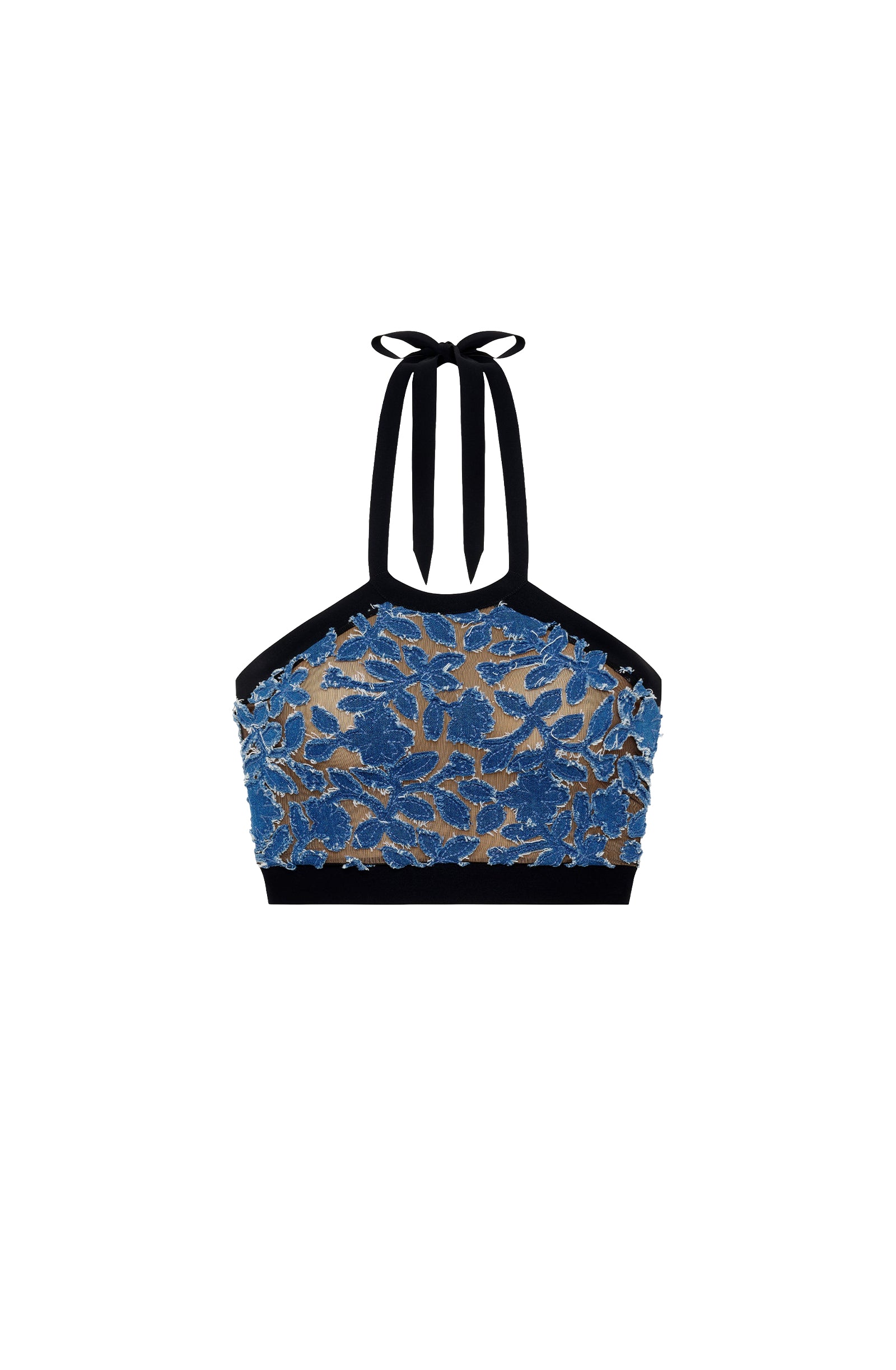 Tony embroidered crop top - Jeans