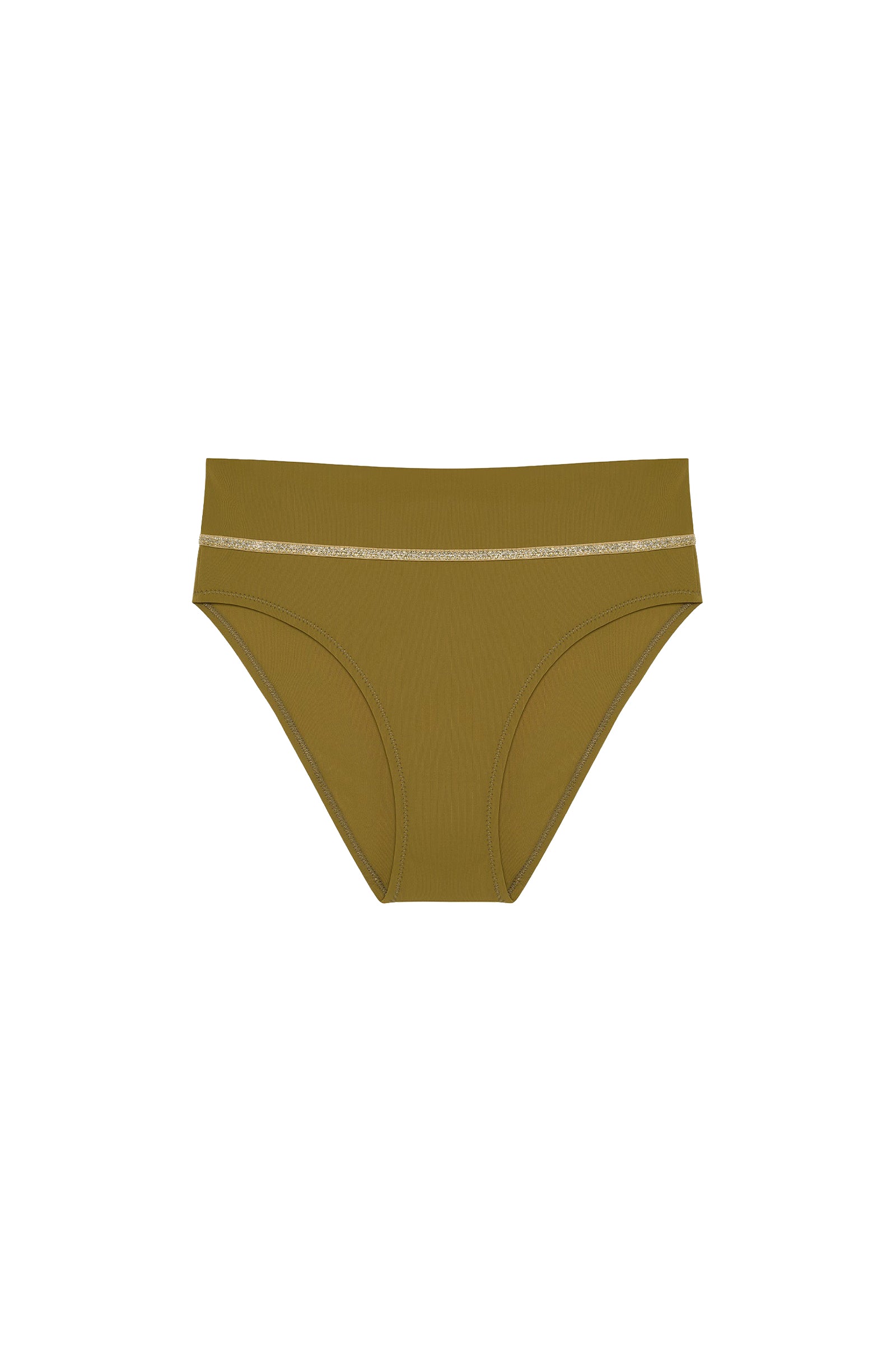 Bas de bikini Torio taille haute - Bronze