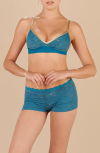 Shorty taille haute Bobby en dentelle - Persan