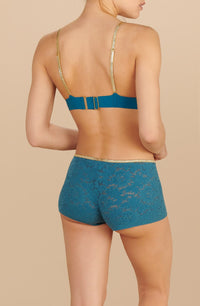 Soutien gorge triangle Nyni en dentelle et lurex - Persan
