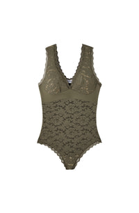 Body string Bettina en dentelle - Lichen