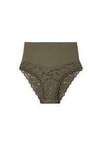 Culotte gainante taille haute Ceane - Lichen
