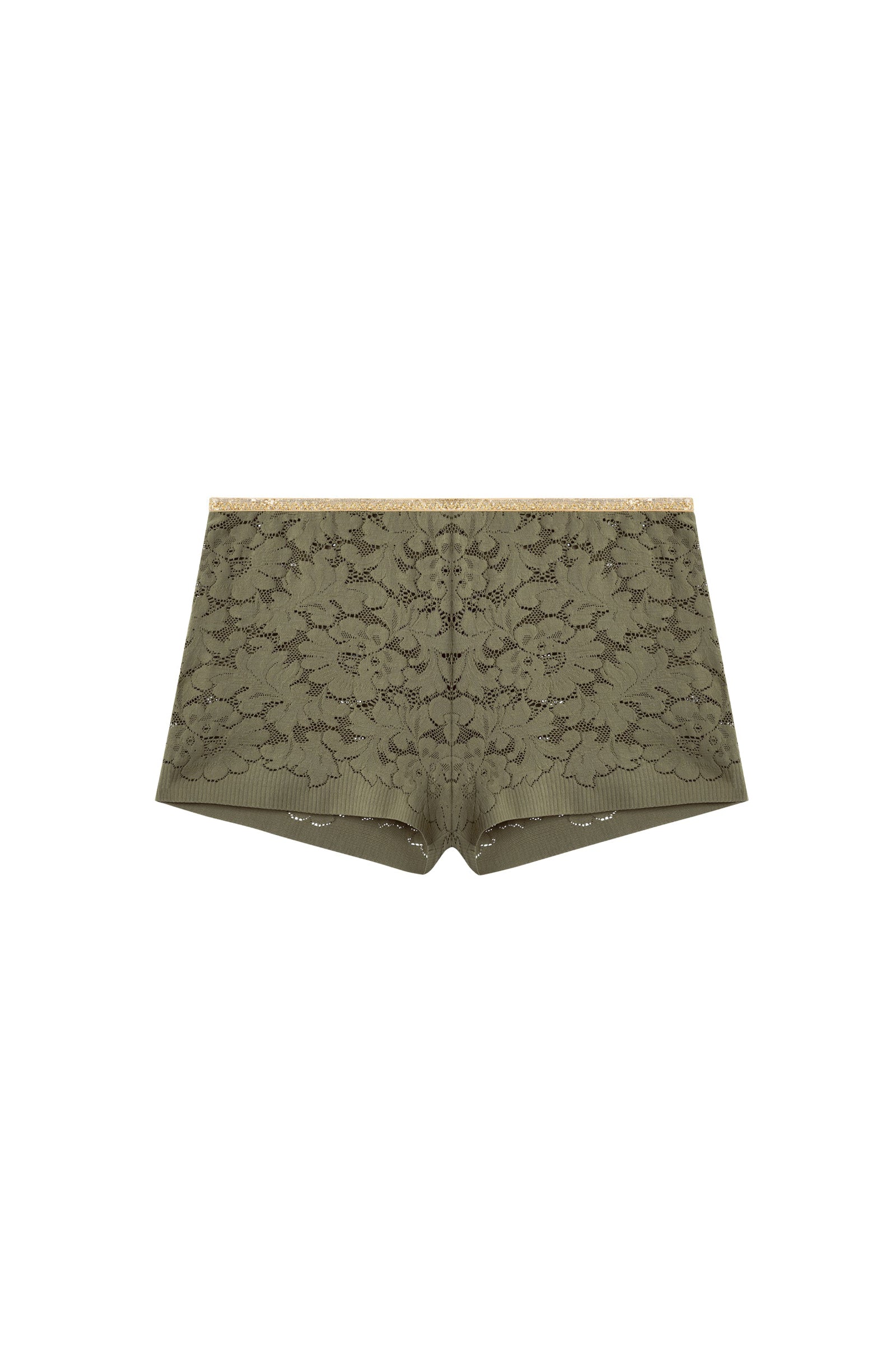 Shorty Dylan en dentelle et lurex - Lichen