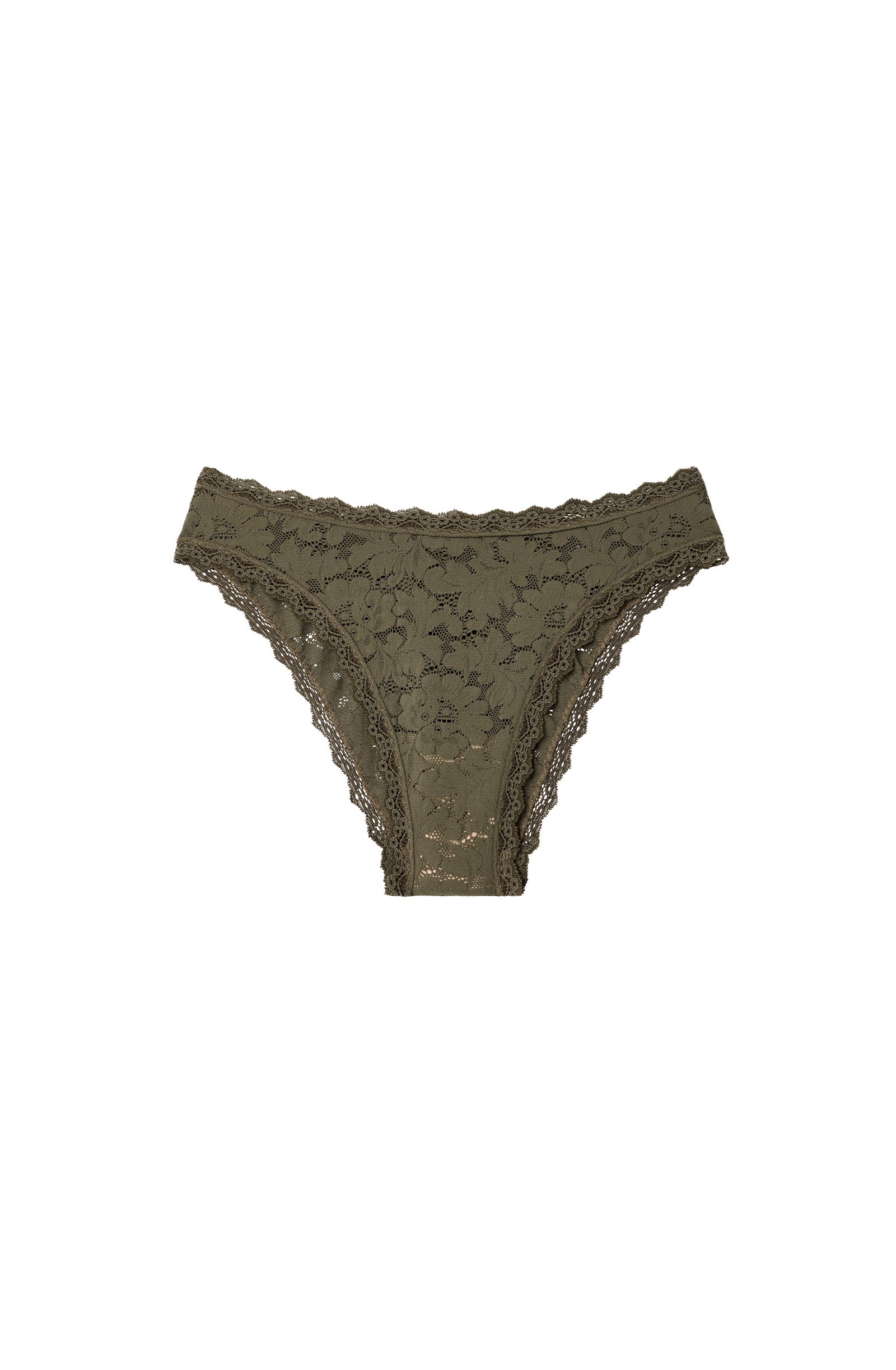 Culotte Maili en dentelle - Lichen