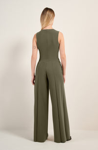Pantalon large Peggy - Lichen