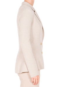 Stone_1QTY // Blazer croisé en laine - Stone