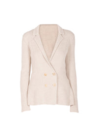 Stone_1QTY // Blazer croisé en laine - Stone