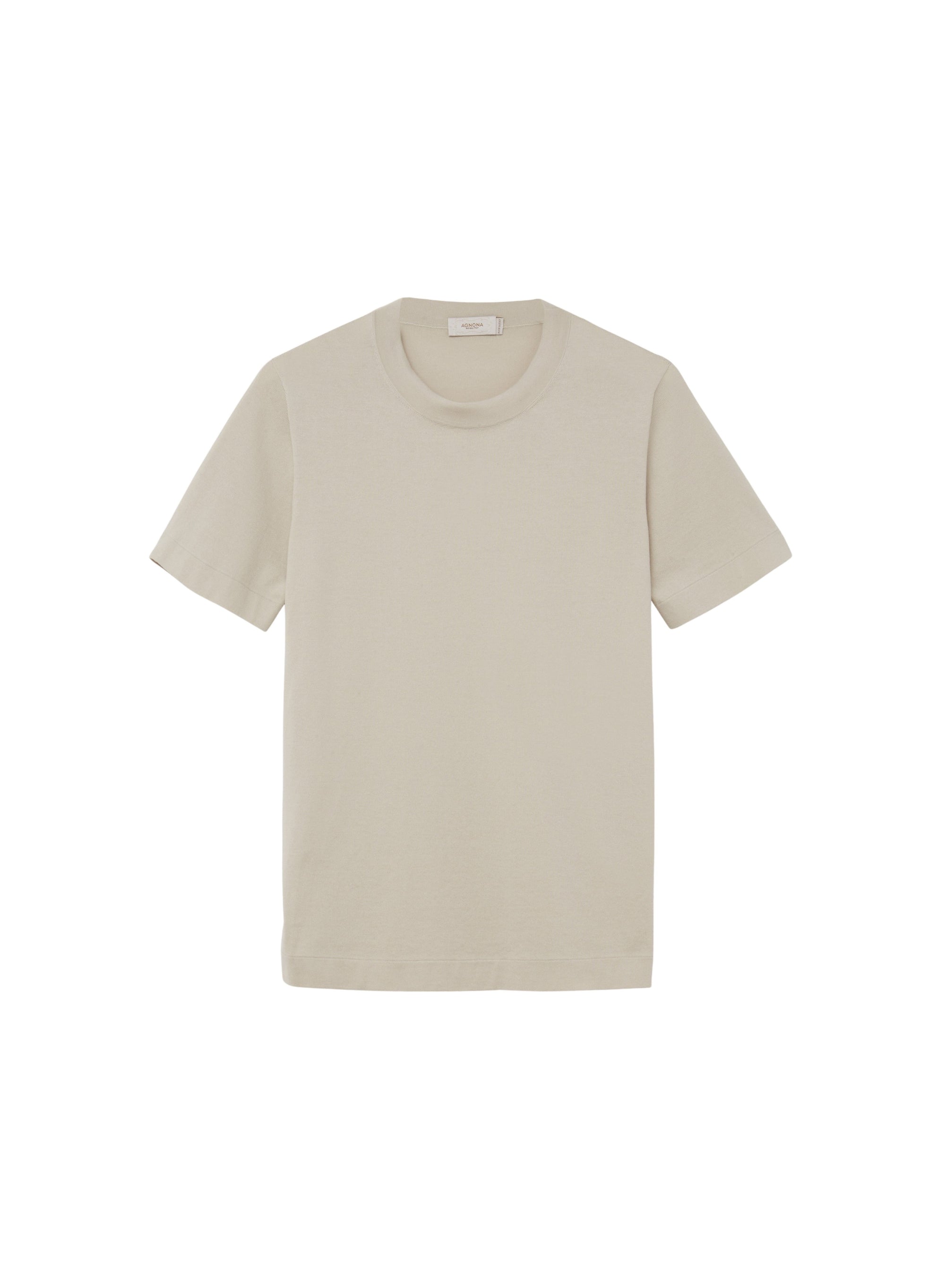 Ice_1QTY // T-shirt col rond et finitions côtelées - Ice