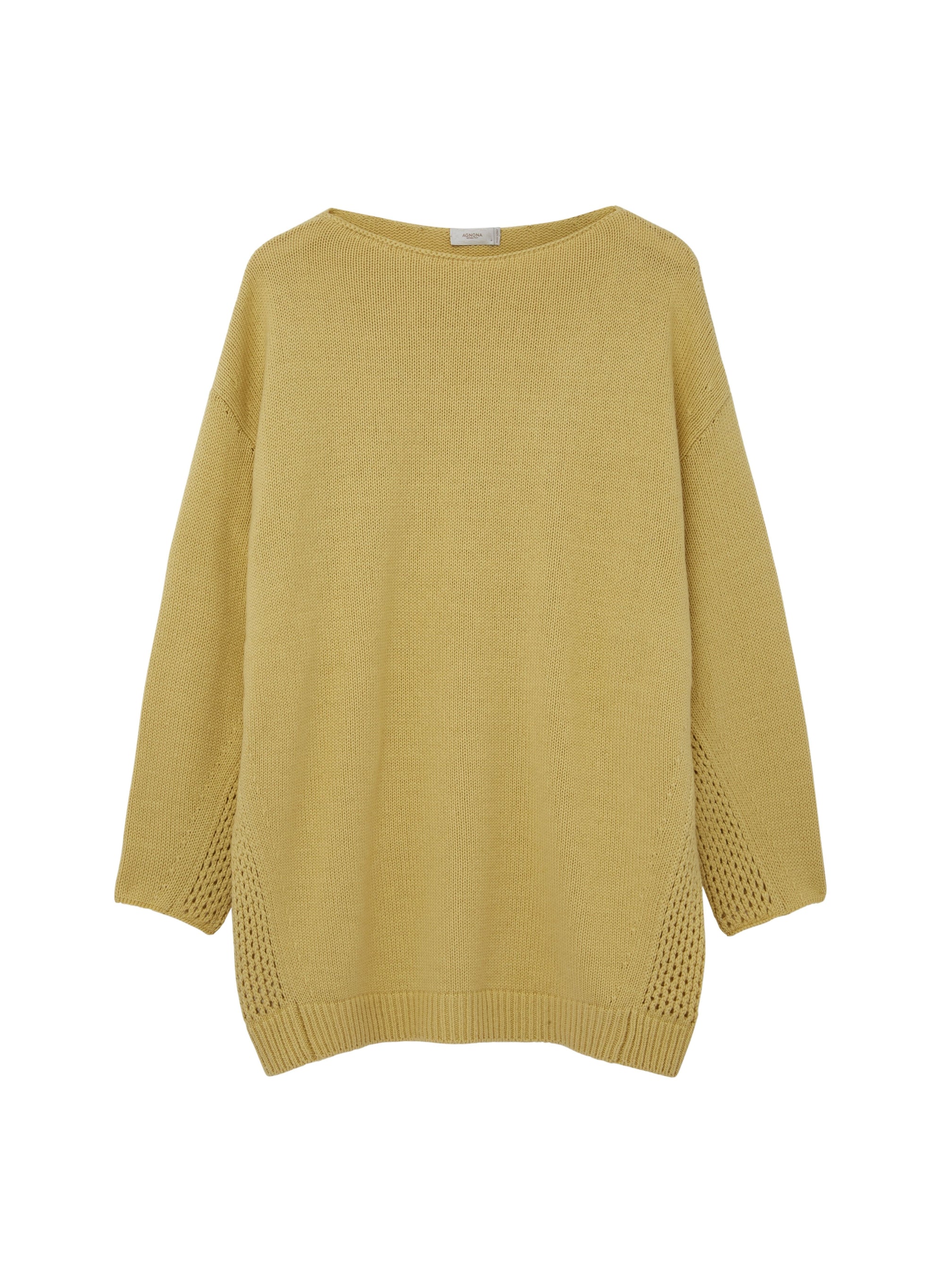 Hay_1QTY // Pull ample à panneaux latéraux ajourés en laine - Hay