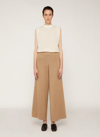 Safari_1QTY // Pantalon à bandes latérales métalliques en soie mélangée - Safari