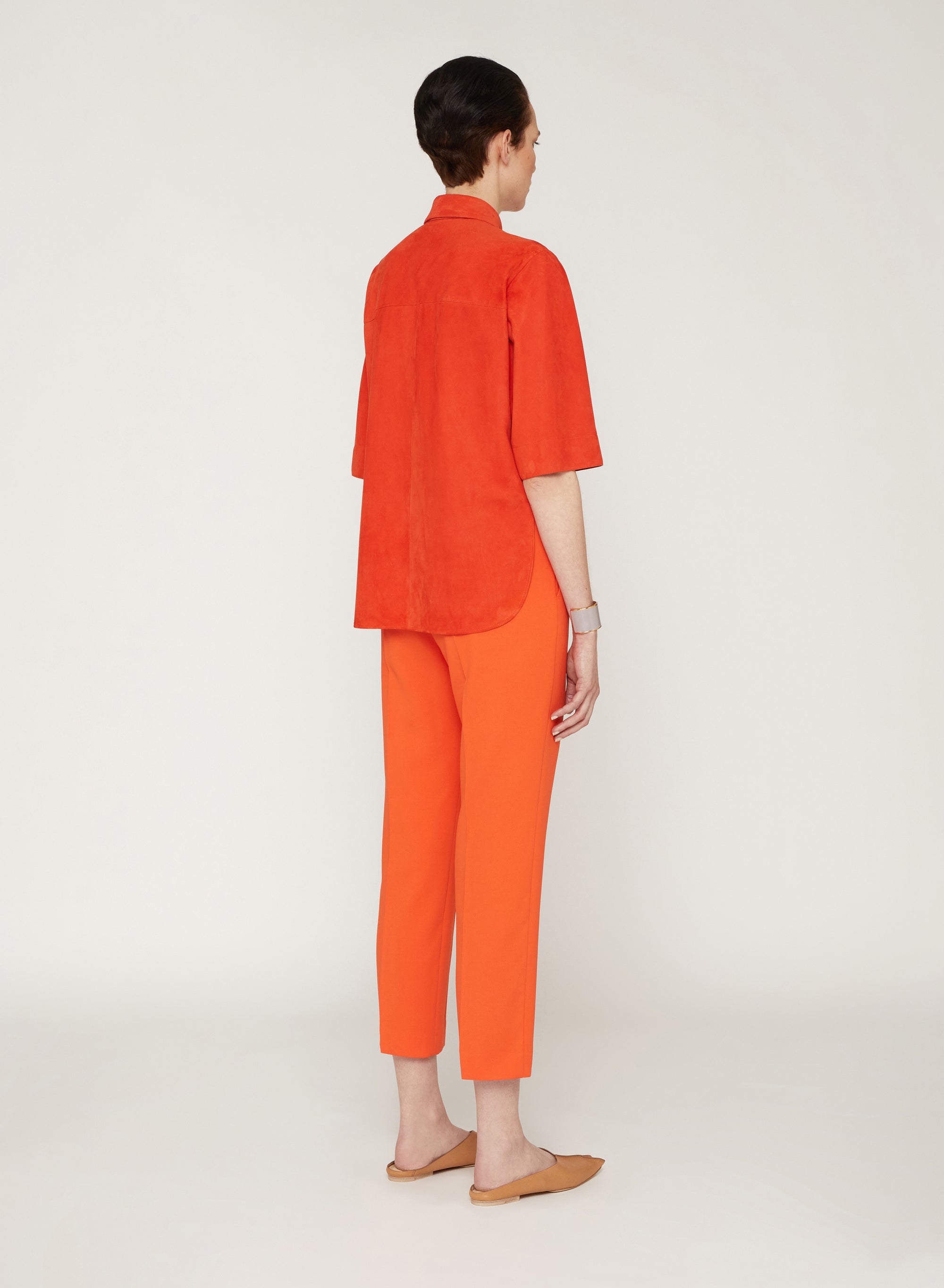 Fuego_1QTY // Chemise à surpiqûres et poches - Fuego