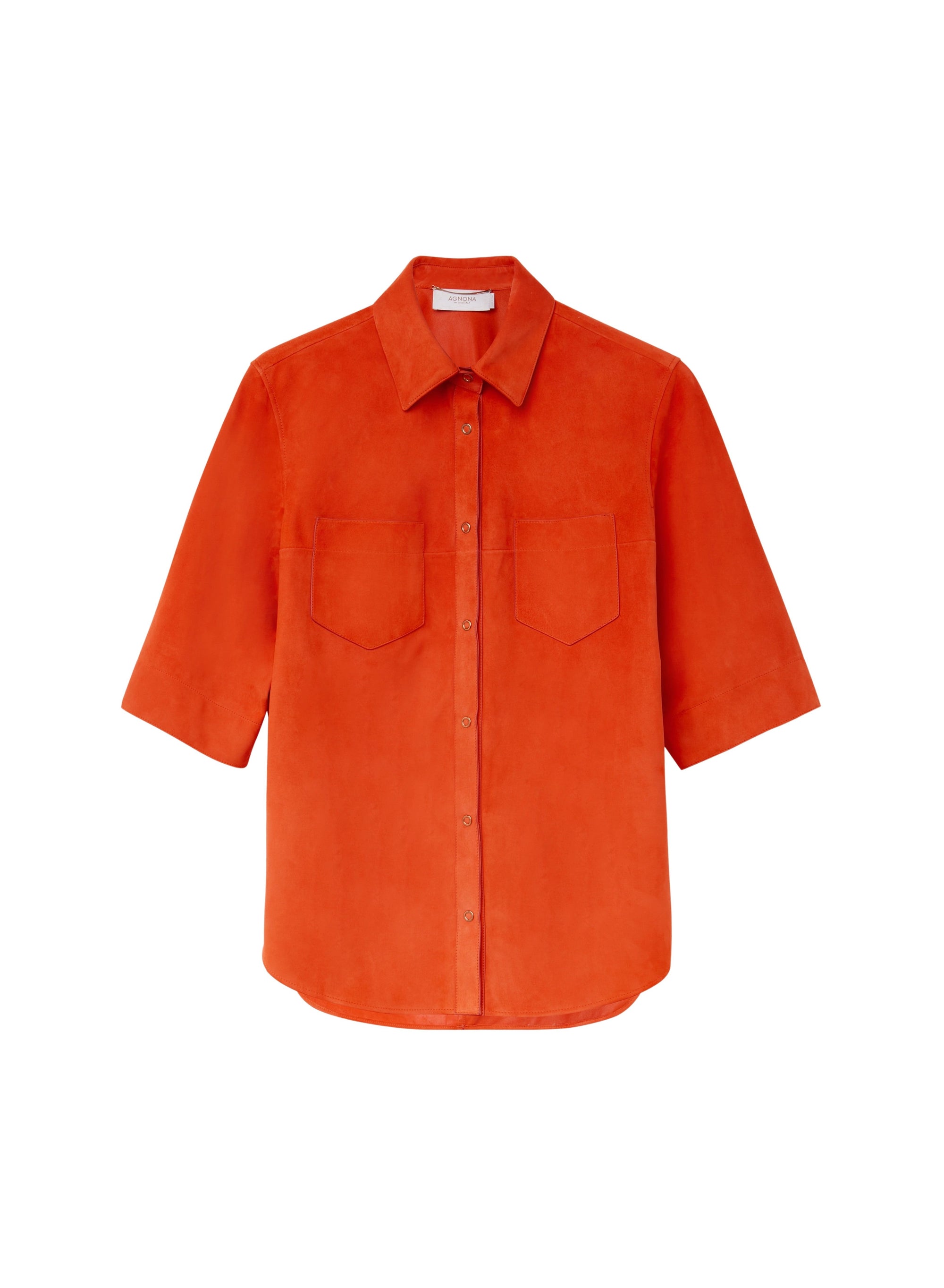 Fuego_1QTY // Chemise à surpiqûres et poches - Fuego