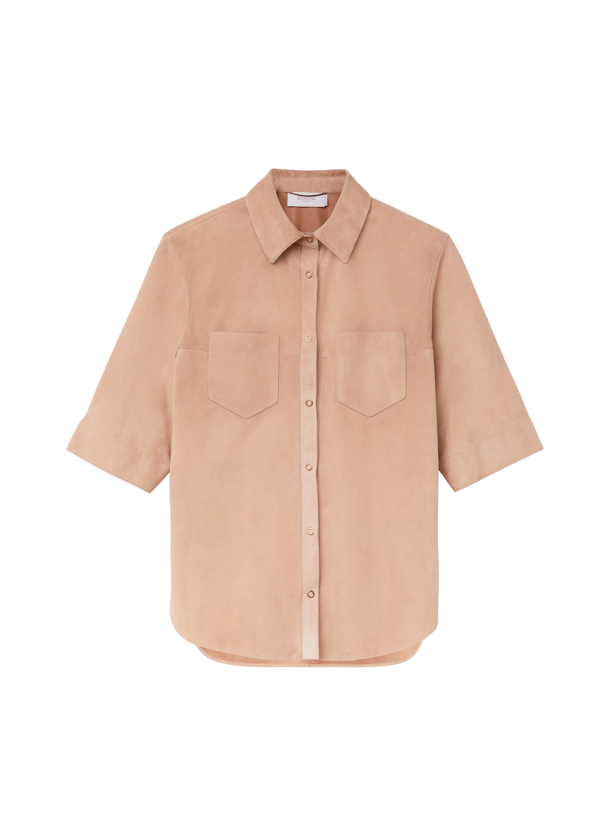 Mou_1QTY // Chemise manches courtes à poches - Mou