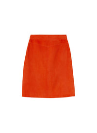 Fuego_1QTY // Jupe droite à empiècements - Fuego