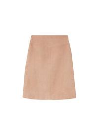 Mou_1QTY // Jupe droite à empiècements - Mou