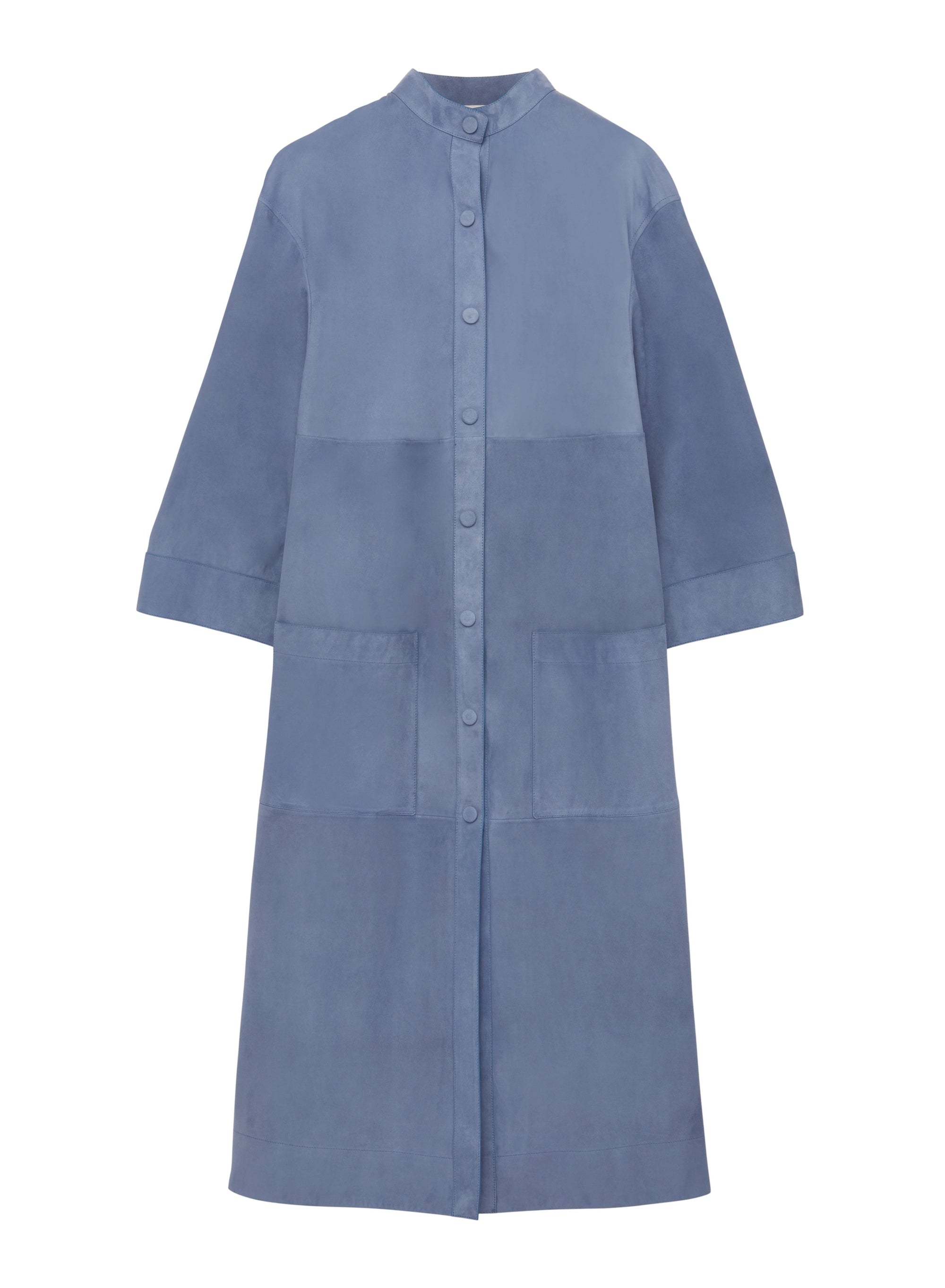 Dust_1QTY // Manteau long effet patchwork - Dust