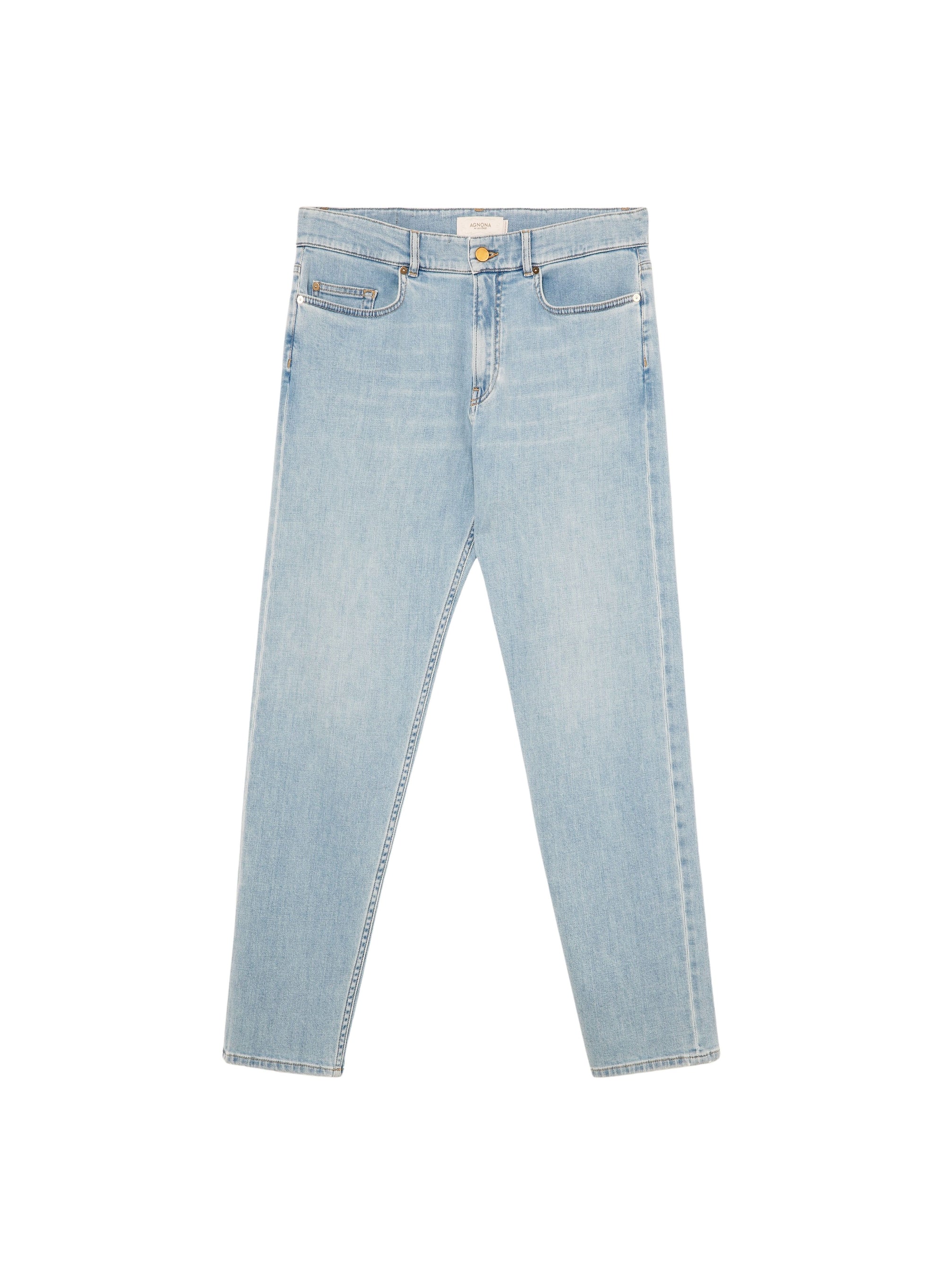 Sun Bleached_1QTY // Jean droit raccourci à effet délavé - Sun Bleached